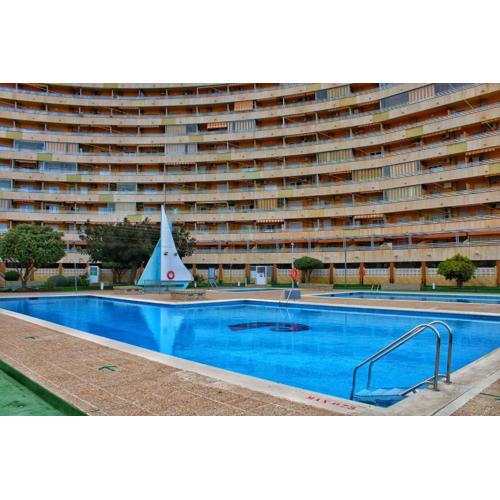 Calpe apartamento nuevo 1a línea playa piscina