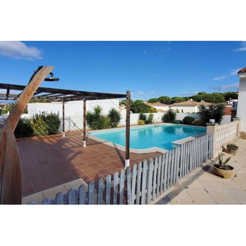 Can Papou casa con gran piscina mucho sol