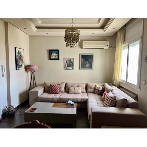 Carthage les pins, Central apartment in la Marsa