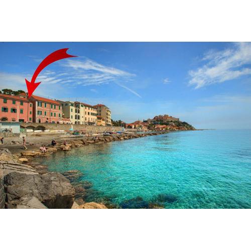 Casa a 2 passi dal mare con patio privato