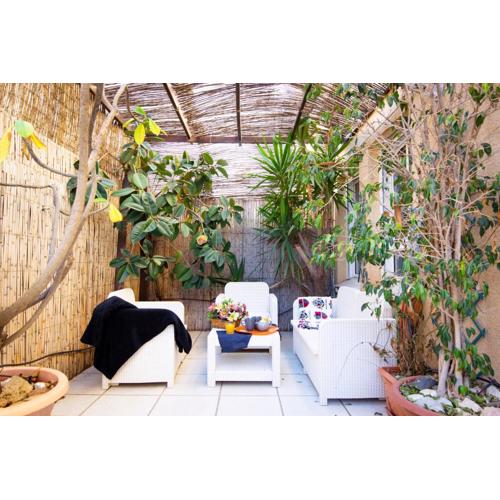 Casa con gran patio privado