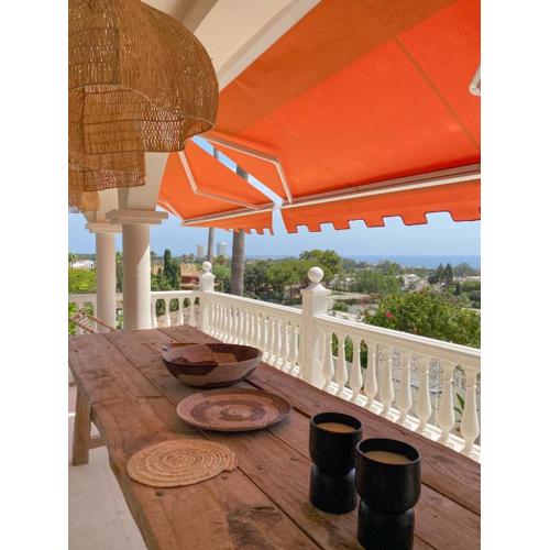 Casa de Colina - great seaview - Marbella