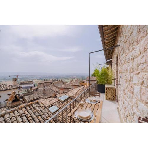 Casa Eleonora, balcone con vista e colazione