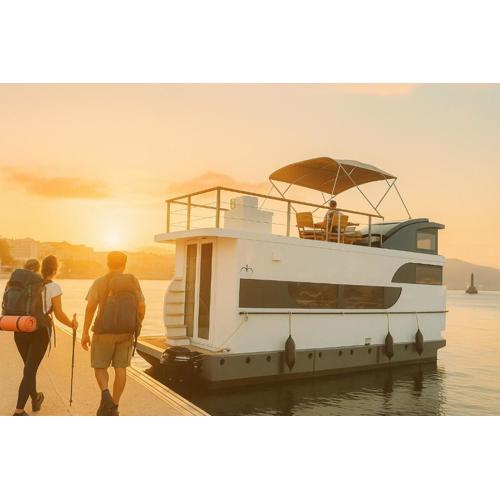 Casa Flotante en el Puerto de Vigo - Different Charter