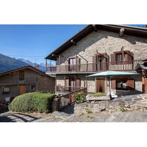 Casa Mauro con vista su Aosta