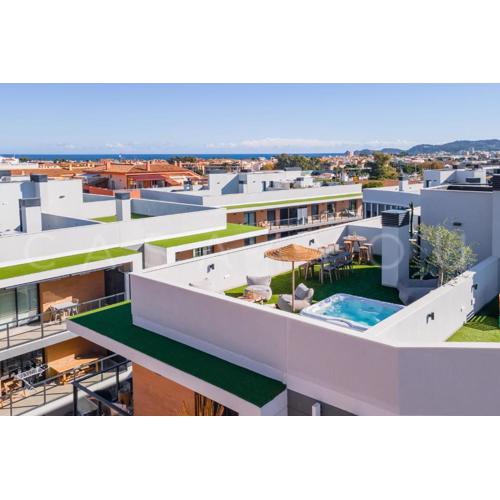 Casa Nimasa in Javea! Geweldig penthouse met dakterras en jacuzzi