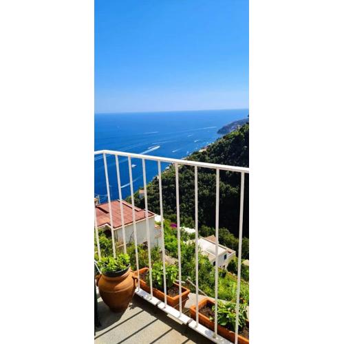 Casa Sopramare Amalfi casa panoramica con giardino