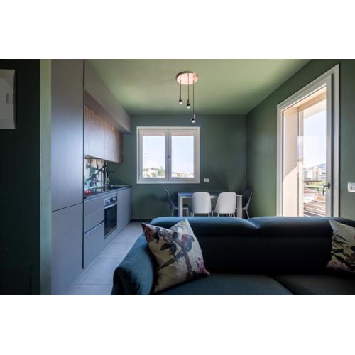 CasaMarga / Brand new design apartment w/ parking and city view from the balcony