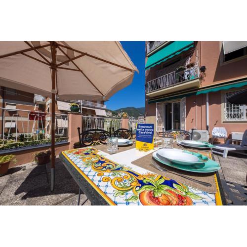 CasaViva - Comfy Trilo with Terrace in Rapallo