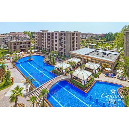 Cascadas pool view luxury apartment Sunny beach