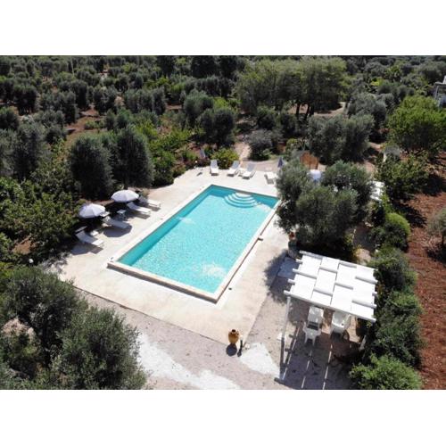Caserurali, nature and pool