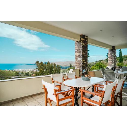 Castello Villa ( best view in Myloi village)