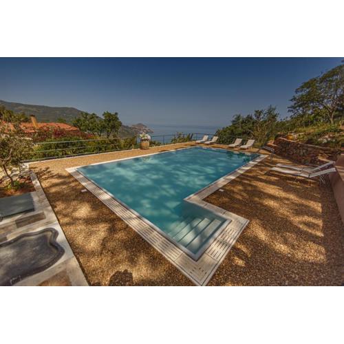 cefalù nest pool house terrace sea view