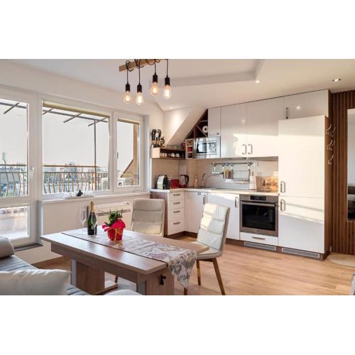 Center apartment with amazing view