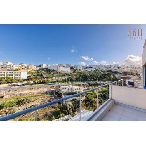 Central 1BR Penthouse with Terrace in St Julians by 360 Estates