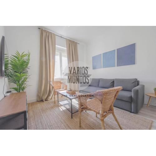 Central&Cool Apt 7pax en La Latina-Centro de Madrid