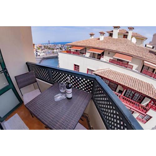 Céntrico apartamento con vista al muelle