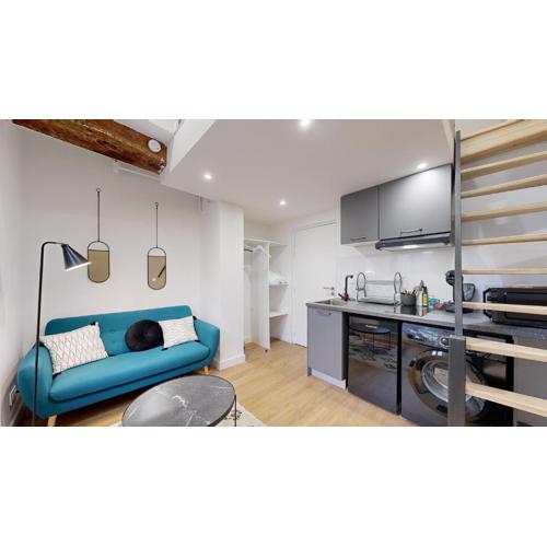 CHAL5 Duplex 25m2 à 200m du Capitole