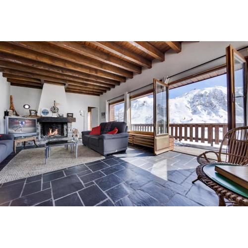 CHALET CROUZE - Chaleureux Chalet, ski au pied - 14 personnes