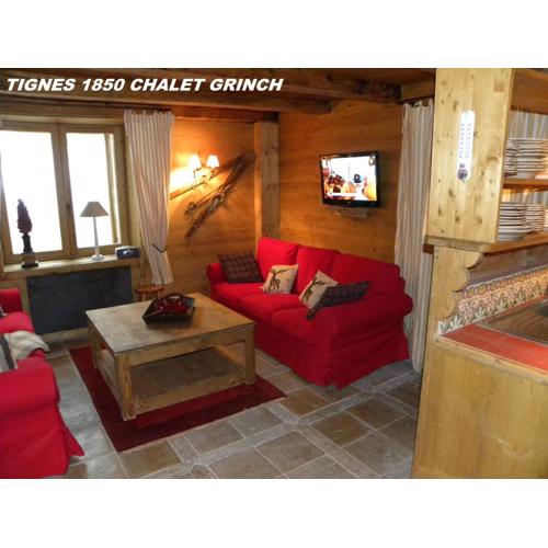 CHALET GRINCH 90m2, 3 Sdb, skis aux pieds, wifi