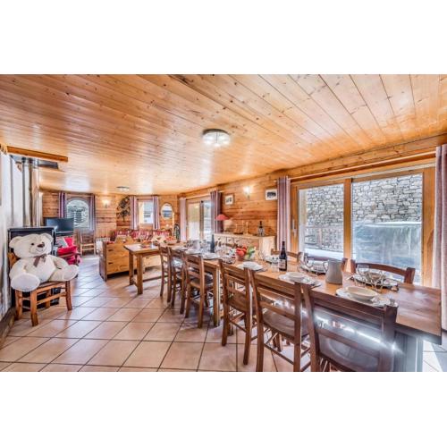 Chalet Gypaete - Chalet Traditionnel 180m2 - 6 chambres, 6 salles de bain, jacuzzi MAE-5886