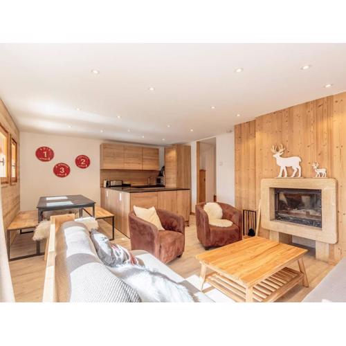 Chalet rénové skis aux pieds, 4 chambres, Plagne Soleil - FR-1-351-144