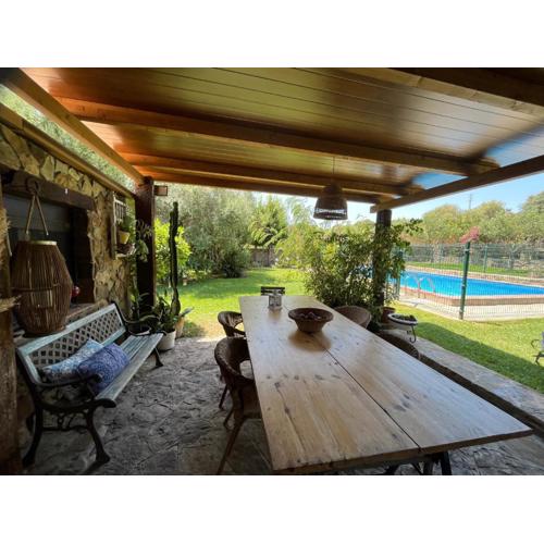Chalet Valdevaqueros - Gran piscina y 5 min playa