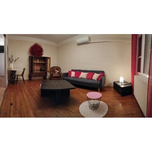 Chambre avec salon plain pied toulouse minimes