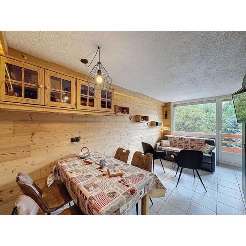 Charmant 2 pièces à Reberty 1850, 5 pers, skis aux pieds, balcon, parking gratuit - FR-1-178-381