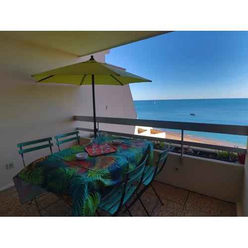 Charmant 2 pièces avec terrasse au bord de mer, Sète - FR-1-472A-298
