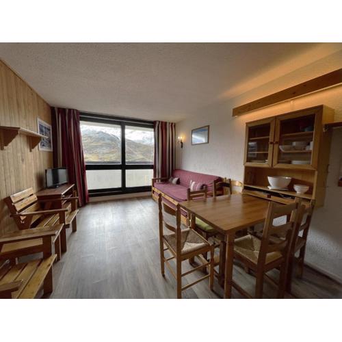 Charmant 2 pièces pour 6 pers. avec balcon sud, ski-in/ski-out aux Menuires, animaux acceptés - FR-1-452-206