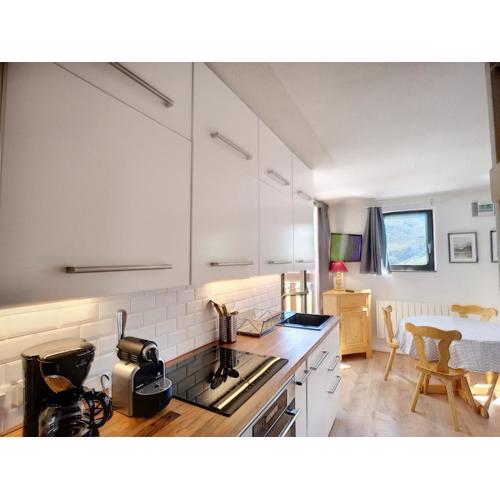 Charmant 2P rénové 4 pers, sud, balcon, ski aux pieds, Les Menuires - FR-1-178-137