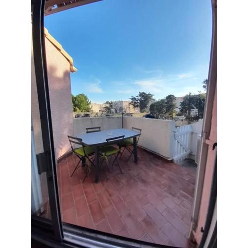 Charmant appartement à Sète, 36 m², terrasse
