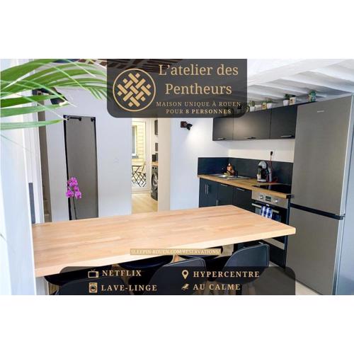Charmante Maison de 4 Chambres avec salles de bains indépendantes et privée, idéal pour travailler et pour les vacances
