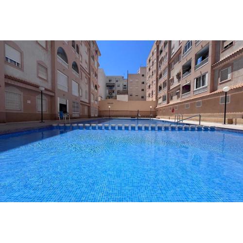 Charming flat with swimming pool 500 m from Playa del Cura!