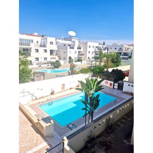 Charming Oroklini Penthouse with Ocean Views and Private Parking