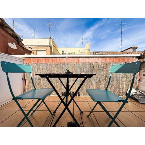 Charming penthouse in Madrid-Centro - Oso