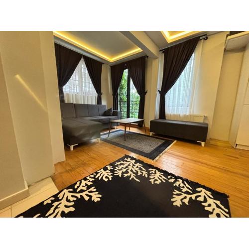Charming Semi-Basement Apartment Steps from Taksim Square No 1