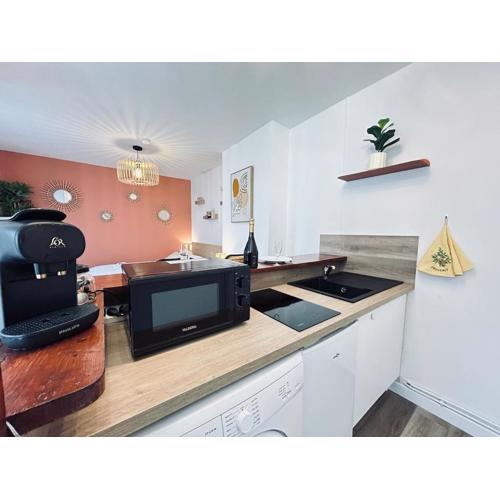 Chez Cath Studio neuf cosy proche centre-ville
