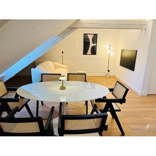 Chez Sandrine, mon appartement élégant + parking