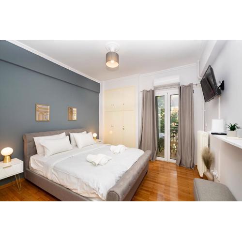 Chic One-Bedroom retreat near Panathenaic Stadium