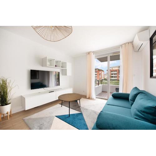 Chic T2 avec Balcon et Parking - Zénith, Hippodrome
