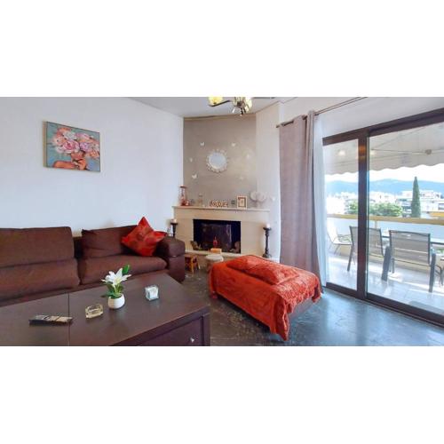 Cholargos a Spacious 2BR apartment with great view