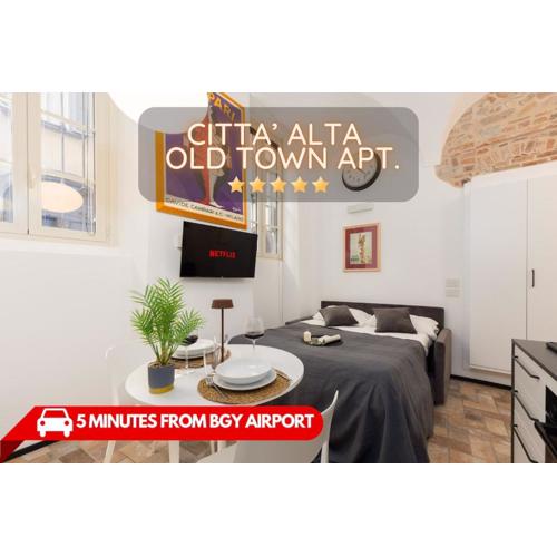 Città Alta Home - 5min from BGY Airport, AC, WiFi