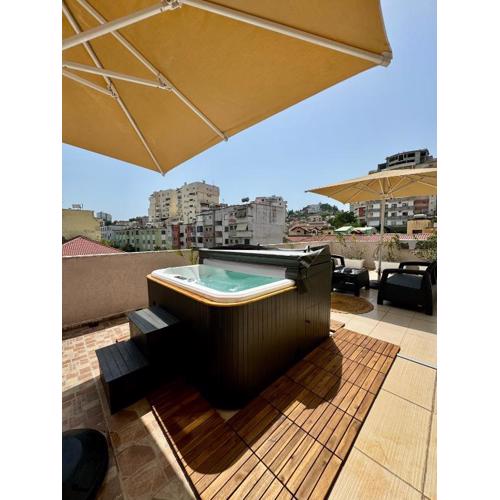 City Center Gem with Jacuzzi & Terrace