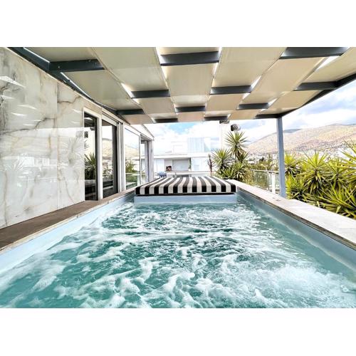 CityCenter Penthouse mini Private Pool with Hydromassage and Great Town View