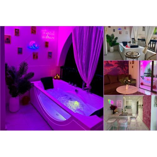 Colorful Vibes&Jacuzzi Nights Sunny Escapes Cyprus