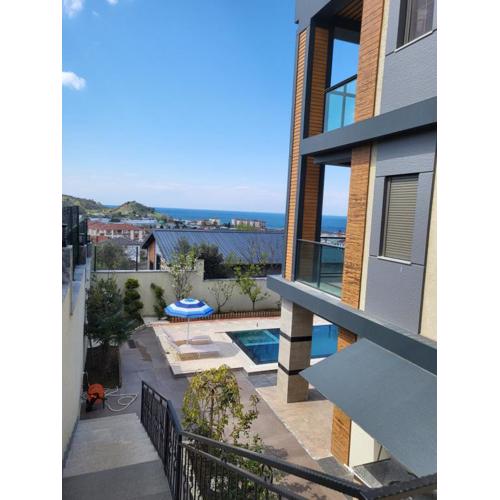 Comfort 4 bedroom villa yalova see view