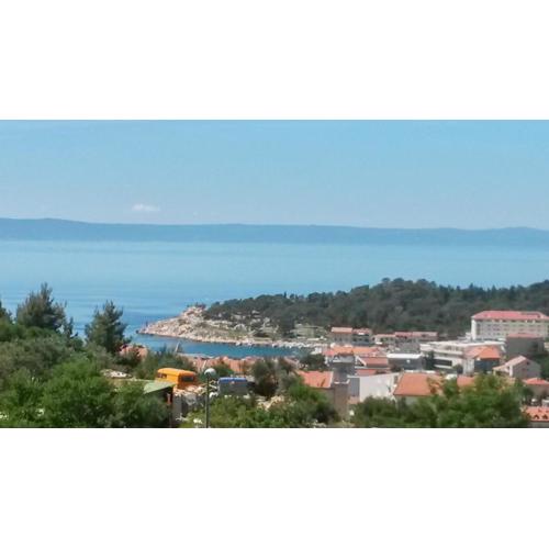 Comfortable apartment in Makarska, 80 m², sea view and terrace