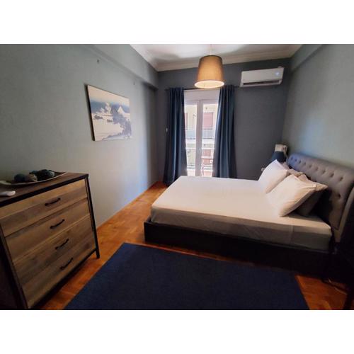 Comfortable Modern Entire House near the center of Athens-Blue Serenity